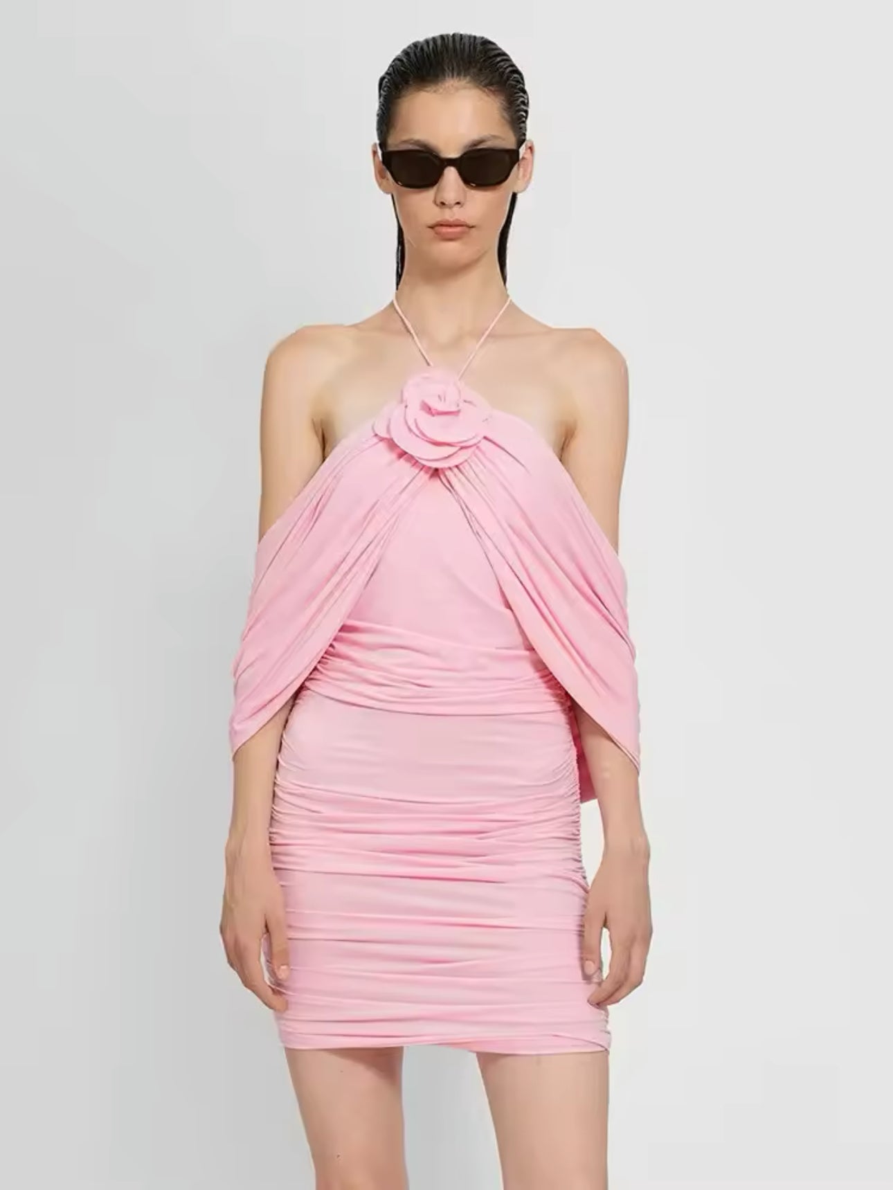MAGDA MINI PINK DRESS
