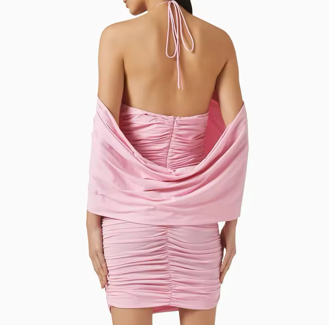 MAGDA MINI PINK DRESS