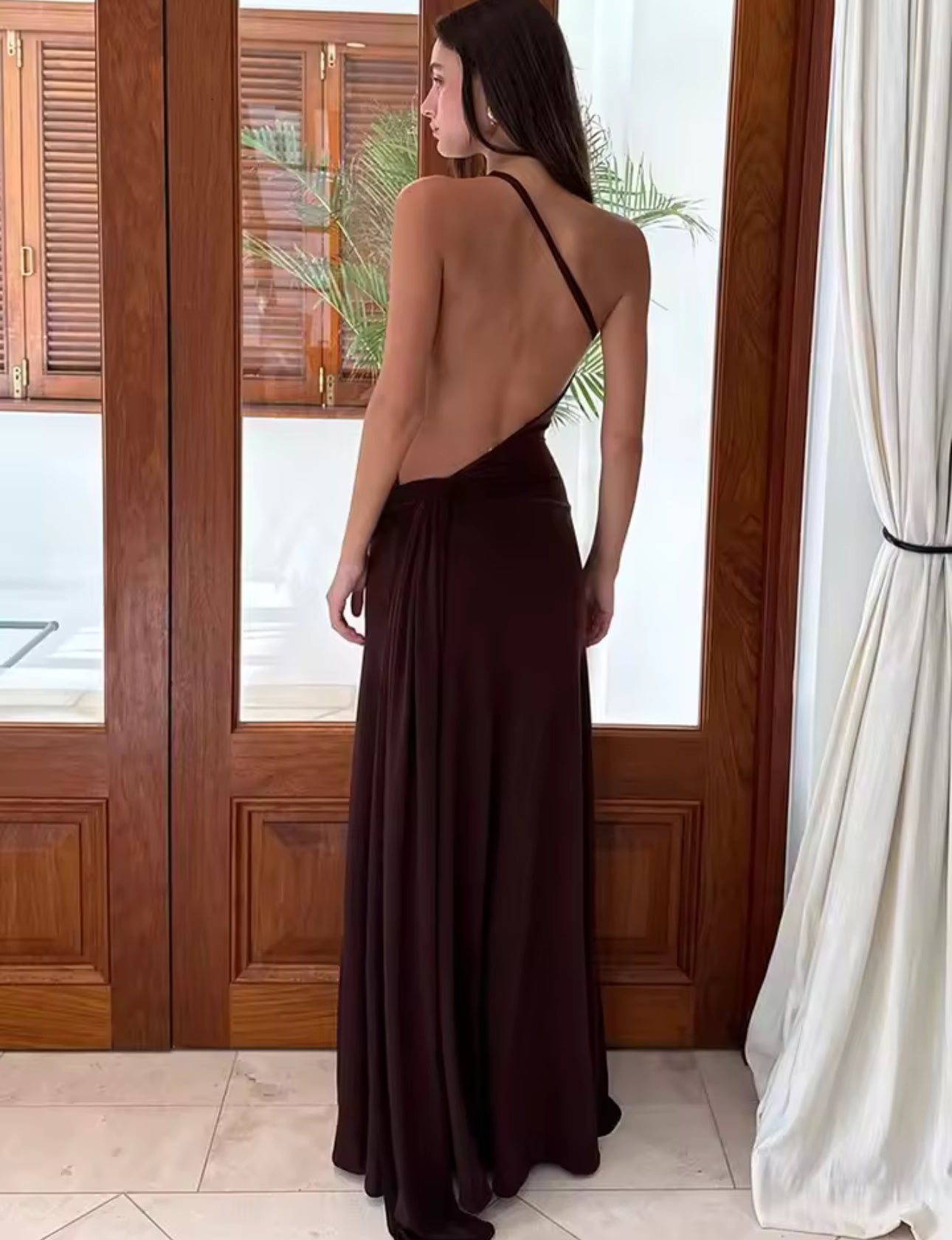 CLEOPATRA BROWN DRESS