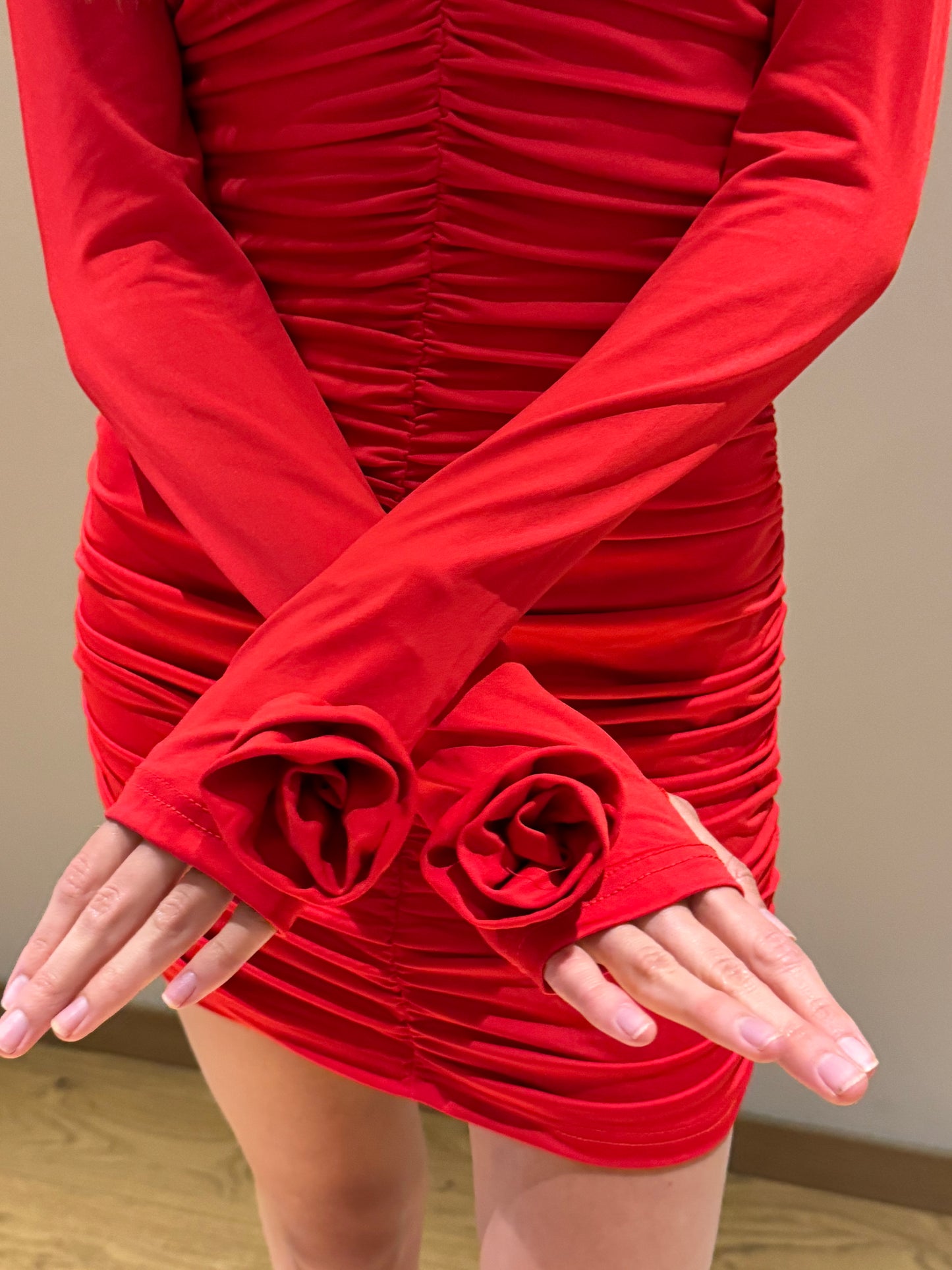 ROSALÍA RED DRESS