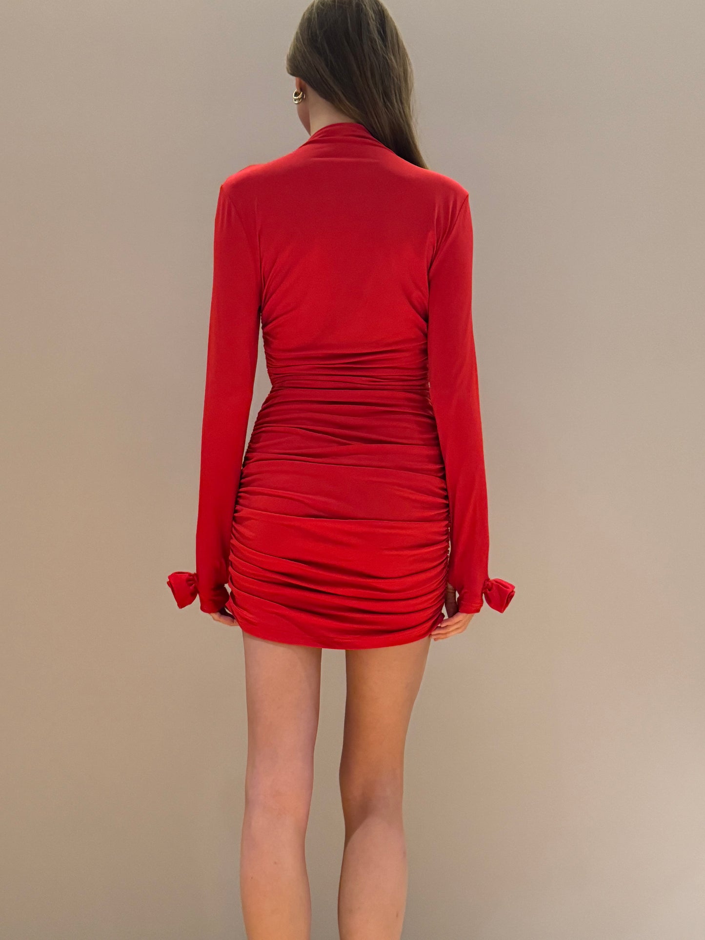 ROSALÍA RED DRESS