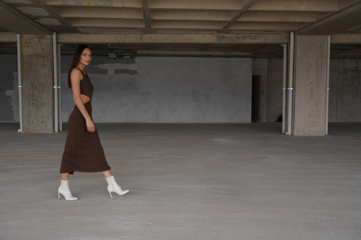 CALI BROWN DRESS